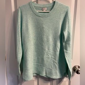 Women’s J Crew Sweater. M. Mint Green. New - no tags.